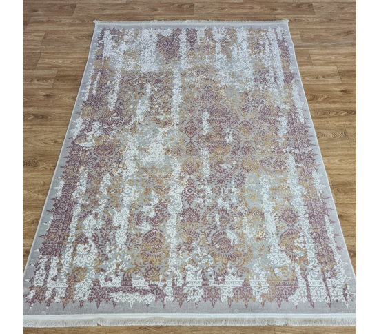 Високоворсный килим Deep ocean 146JA LILAC / YELLOW - Висока якість за найкращою ціною в Україні